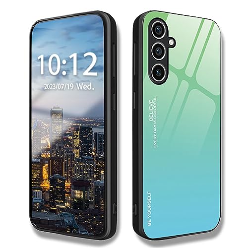 CRAVEN Hülle für Samsung Galaxy S23 FE (Fan Edition), Silikon Soft TPU-Rahmen und Gehärtetes Glas Zurück Schock-Absorption Schutzhülle Handyhülle Case - 6 von CRAVEN