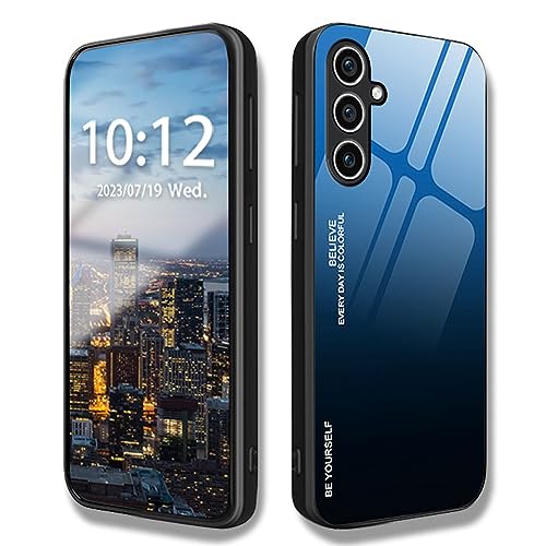 CRAVEN Hülle für Samsung Galaxy S23 FE (Fan Edition), Silikon Soft TPU-Rahmen und Gehärtetes Glas Zurück Schock-Absorption Schutzhülle Handyhülle Case - 7 von CRAVEN