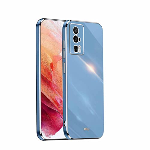 CRAVEN Hülle für Xiaomi Poco F5 Pro Hülle, Soft TPU Ultra Thin Cover Handyhülle Stoßfest Anti-Scratch Slim-Fit Shock Absorption Cover Schutzhülle. Blau von CRAVEN