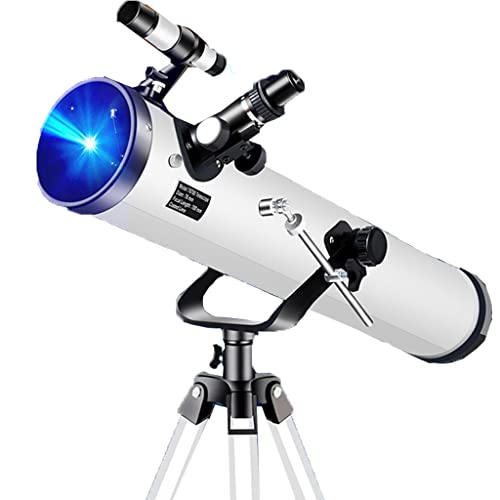 Reflektoren-Teleskop, Teleskope für Erwachsene, 114 mm AZ Astronomisches Teleskop, Teleskop für Kinder, Teleskope für Erwachsene, Gute Astronomie (VIT B) von CRBUDY