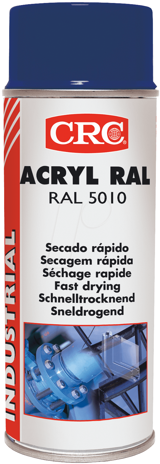 KONTAKT 31068 - Schutzlack, Acryl RAL 5010, 400 ml, Spraydose, blau von CRC-KONTAKTCHEMIE