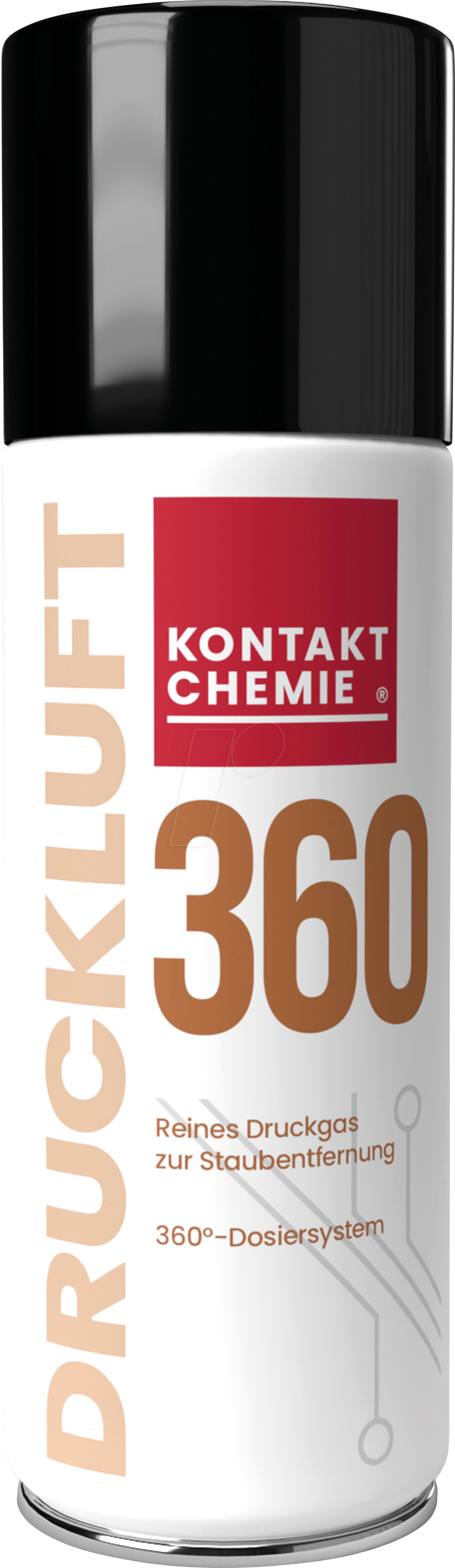 KONTAKT 33162-DE - Druckluftspray, Druckluft 360, 200 ml von CRC-KONTAKTCHEMIE