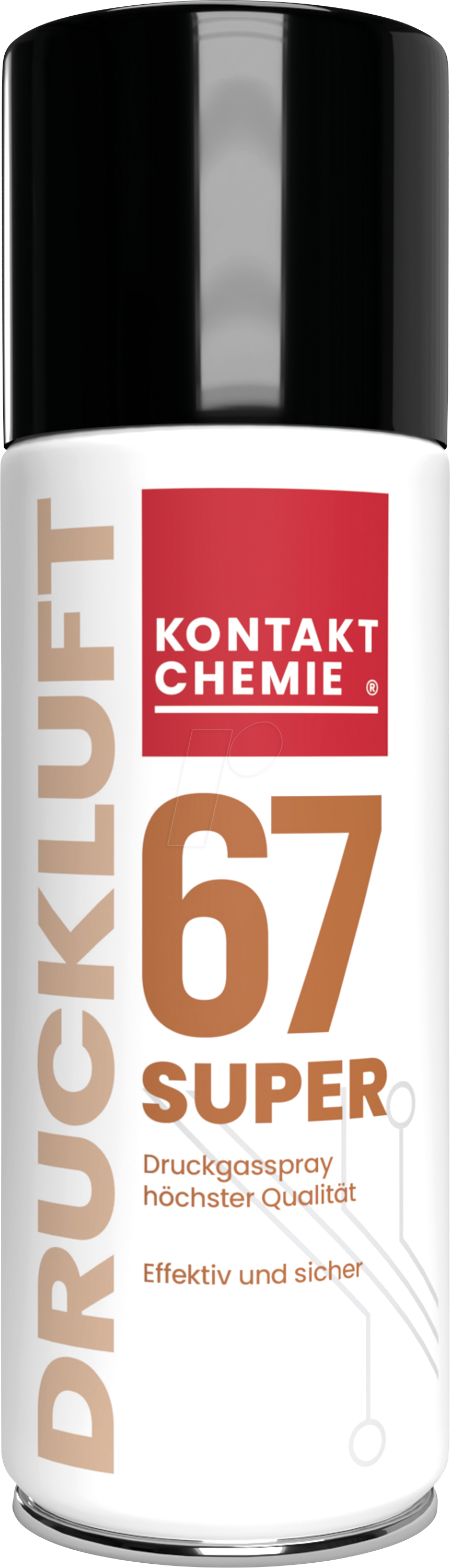 KONTAKT 33191-DE - Druckluftspray, Druckluft 67 Super, 400 ml, nicht entzündbar von CRC-KONTAKTCHEMIE