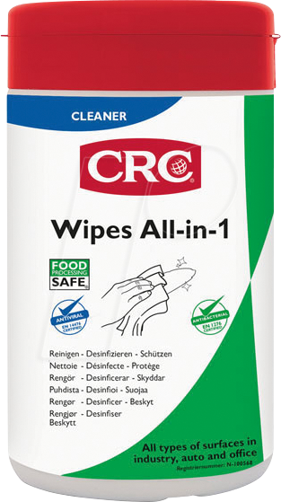 KONTAKT 33380-AA - Reinigungstücher, WIPES ALL-IN-1, NSF von CRC-KONTAKTCHEMIE