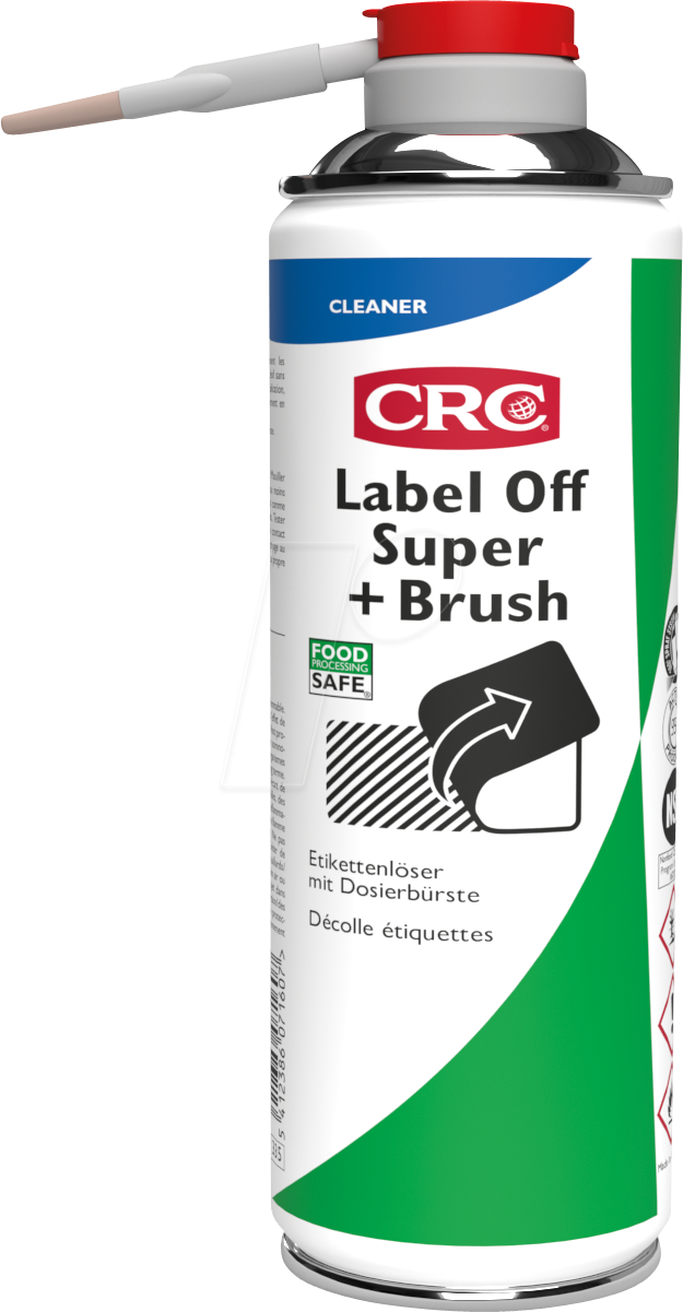 KONTAKT 33410-AA - Etikettenlöser, Labe Off Super + Brush, 250 ml von CRC-KONTAKTCHEMIE