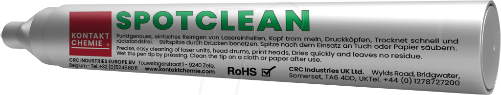 KONTAKT 771 - Reinigungsstift, Spotclean, Isopropyl-Alkohol, 10 ml von CRC-KONTAKTCHEMIE