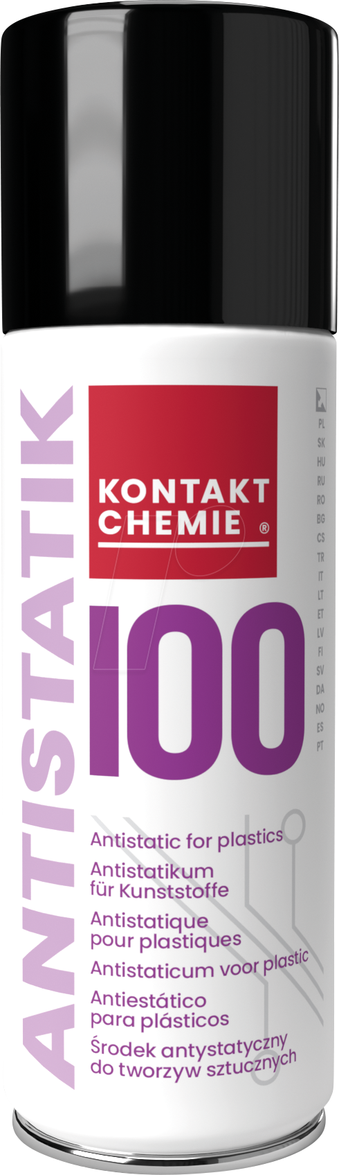 KONTAKT 83009-AD - Antistatikspray, Antistatik 100, 200 ml von CRC-KONTAKTCHEMIE