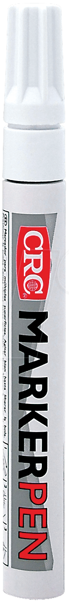 MARKERPEN WS - Markierfarbe, Markerpen, 9 ml, Stift, weiß von CRC-KONTAKTCHEMIE