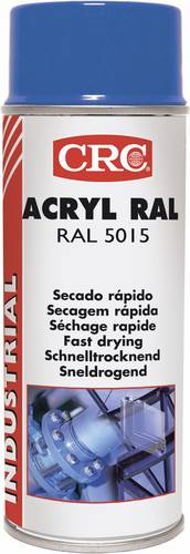 CRC 30476-AB Acryllack Himmelblau RAL-Farbcode 5015 400ml von CRC