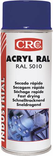 CRC 31068-AA Acryllack Enzian-Blau RAL-Farbcode 5010 400ml von CRC