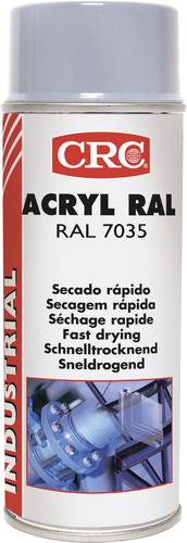 CRC 31079-AA Acryllack Lichtgrau RAL-Farbcode 7035 400ml von CRC