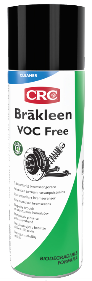 CRC BRAKLEEN VOC FREE Bremsenreiniger, 400 ml Spraydose von CRC