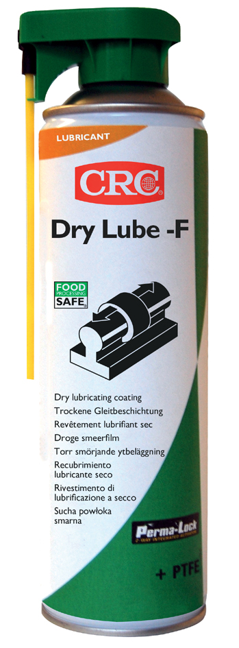 CRC DRY LUBE-F Trockenschmierstoff, 500 ml Spraydose von CRC