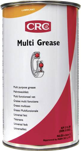 CRC MULTI GREASE Mehrzweckfett KP2 K-30 für Wälz- und Gleitlager 1kg von CRC