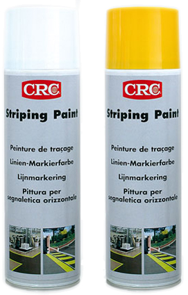 CRC STRIPING PAINT Markierfarbe, gelb, 500 ml Spraydose von CRC