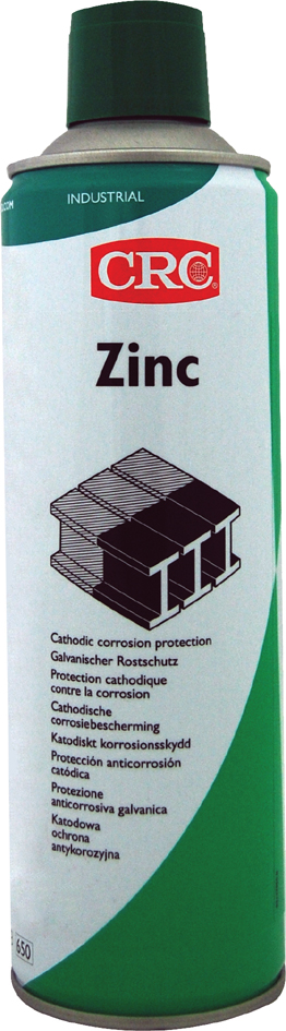 CRC ZINC Zink-Schutzlack, 500 ml Spraydose von CRC