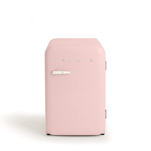 CREATE / RETRO FRIDGE 83.5 MARBRE/Kühlschrank Pastellrosa, Türgriff, Griff Marmor/Minibar, Gefrierkapazität, 83.5 cm CREATE / RETRO FRIDGE 83.5 MARBRE/Kühlschrank Pastellrosa, Türgriff, Griff Marmor/Minibar, Gefrierkapazität, 83.5 cm von CREATE