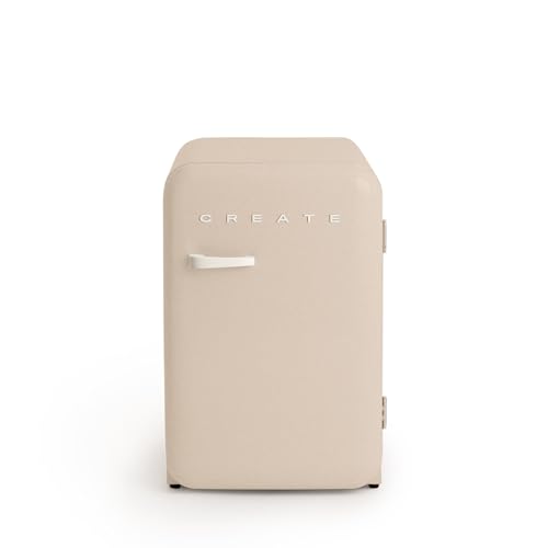 CREATE RETRO FRIDGE 83.5 OFF White / Sandkühlschrank mit Griff in gebrochenem Weiß / 98 W, energiesparend, 2 Einlegeböden, Temperaturregler, Weinregal, 56 x 54 x 84 cm CREATE RETRO FRIDGE 83.5 OFF White / Sandkühlschrank mit Griff in gebrochenem Weiß / 98 W, energiesparend, 2 Einlegeböden, Temperaturregler, Weinregal, 56 x 54 x 84 cm von CREATE