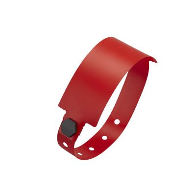 100 WOLF & APPENZELLER Eintrittsbänder rot von CREATIV-DISCOUNT