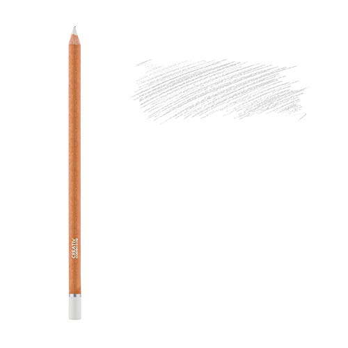 CREATIV DISCOUNT Weißkreide-Stift, mittel, 1 Stück von CREATIV DISCOUNT