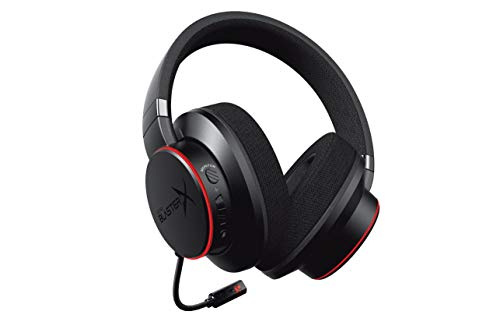 CREATIVE Sound BlasterX H6 USB-Gaming-Headset, virtueller 7.1-Surround-Klang, Hardware-EQ-Modi, Ambient Monitoring - kompatibel mit PS4, Xbox One, Nintendo Switch und PC, Schwarz von CREATIVE