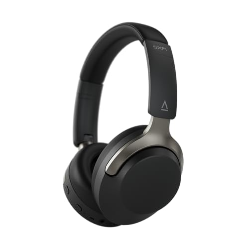 CREATIVE Zen Hybrid SXFI Kabellose Over-Ear-Kopfhörer mit Super X-Fi-Technologie, adaptiver hybrider aktiver Geräuschunterdrückung, Umgebungsmodus, bis zu 70 Stunden, Low-Latency-Modus (Schwarz) von CREATIVE