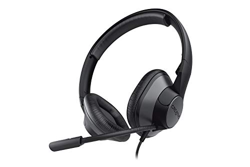 Creative HS-720 V2 Kopfhörer USB-Headset, Mikrofon mit Geräuschunterdrückung für PC, Laptop, Inline-Steuerung für Mic-Mute/Anrufe/Videoanruflautstärke Creative HS-720 V2 Kopfhörer USB-Headset, Mikrofon mit Geräuschunterdrückung für PC, Laptop, Inline-Steuerung für Mic-Mute/Anrufe/Videoanruflautstärke von CREATIVE