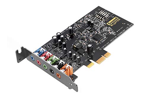 Creative Sound Blaster Audigy FX PCIe 5.1 interne Soundkarte mit Hochleistungs-Kopfhörerverstärker für PCs von CREATIVE