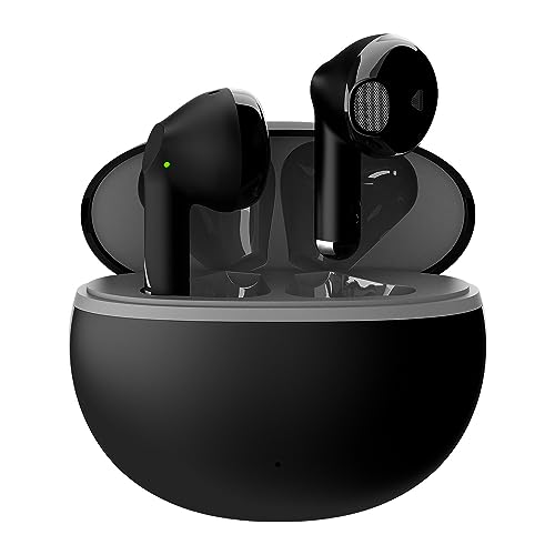 Creative Zen Air Dot - Leichte, echte kabellose, schweißfeste In-Ear-Kopfhörer (schwarz, Bluetooth, USB-C, ENC, IPX4) von CREATIVE