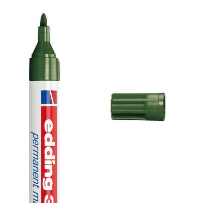 Edding Marker 3000, 1,5-3,0mm-Rundspitze, olivgrün von CREATIVE