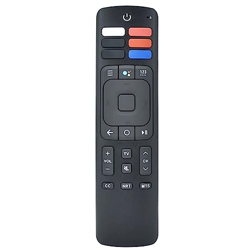 CRGANGZY Fernbedienung für Hisense/Sharp Smart TV, ERF3A69 ERF3169H ERF3B69 Smart TV Controller Ersatzfernbedienung mit Netflix Google Play Taste von CRGANGZY