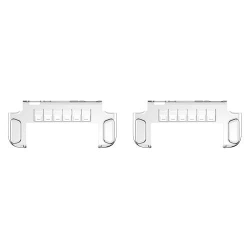 CRGANGZY NintendosSwitch Dockable Protective Cover Case Clear Schockdopfer Schutzhülle Abdeckung Anti-Kratzer-Schutzhülle mit 6 Spielkartensteckplätzen for Switch 2 CRGANGZY NintendosSwitch Dockable Protective Cover Case Clear Schockdopfer Schutzhülle Abdeckung Anti-Kratzer-Schutzhülle mit 6 Spielkartensteckplätzen for Switch 2 von CRGANGZY