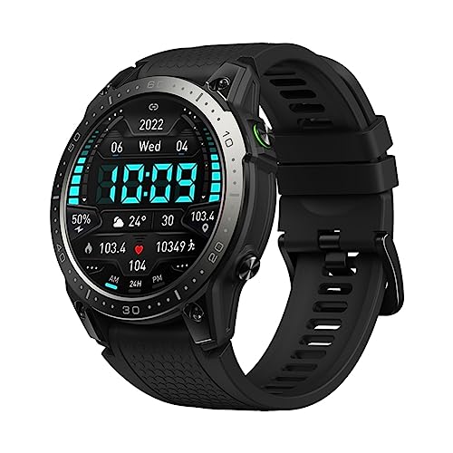 CRGANGZY Zeblaze Ares 3 Pro Health Monitor Smartwatch 400mAh Sportuhr AMOLED Display Sprachanrufe Wasserdicht 100+ Sportmodi von CRGANGZY