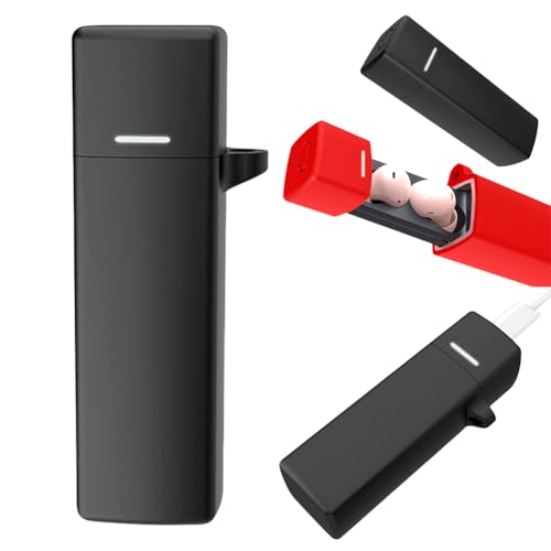 CRGANGZY für Soundcore A30i Kopfhörer-Abdeckung, Silikon-Schutzhülle für Soundcore A30i Kopfhörer, stoßfeste Ohrhörer-Ladehülle mit Karabiner CRGANGZY für Soundcore A30i Kopfhörer-Abdeckung, Silikon-Schutzhülle für Soundcore A30i Kopfhörer, stoßfeste Ohrhörer-Ladehülle mit Karabiner von CRGANGZY