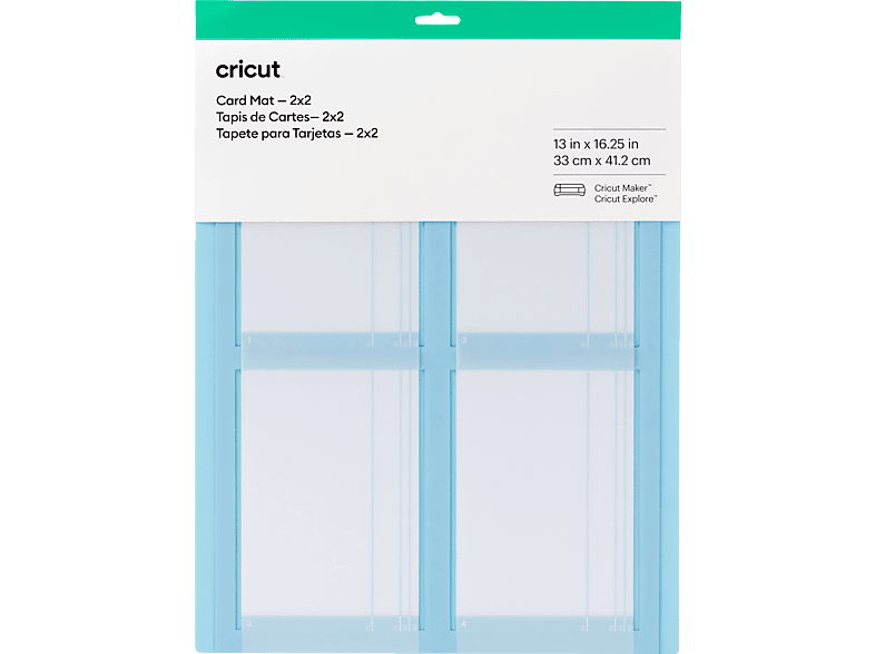 CRICUT 2x2 Karten- Schneidematte Mehrfarbig von CRICUT
