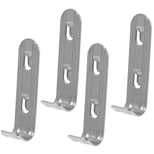 CRILSTYLEO 4 Stück Gefrierschrank Regal Stützclip Clip Für Kühlschrank Kühlschrank Clip Haken Edelstahl Kühlschrank Regal Clips CRILSTYLEO 4 Stück Gefrierschrank Regal Stützclip Clip Für Kühlschrank Kühlschrank Clip Haken Edelstahl Kühlschrank Regal Clips von CRILSTYLEO