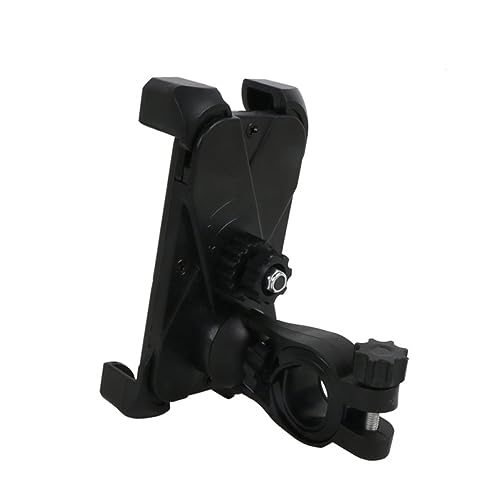 CRILSTYLEO Handyhalterung Fahrrad Lenkerhalterung Verstellbar rutschfest 4-Krallen-Design Für Mountainbikes Rennräder Lenker 3,5-6,5 Zoll Smartphones GPS-Navigation von CRILSTYLEO