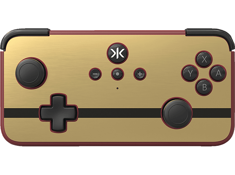 CRKD 1151076 NEO S WRLS RETRO GOLD ED. Controller Mehrfarbig für Nintendo Switch, PC, Android von CRKD