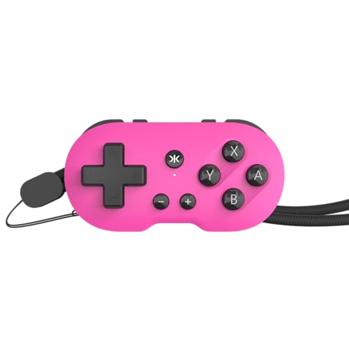 CRKD ATOM - Collectible Keychain Controller for Nintendo Switch, PC, Mac, Mobile and Smart TV (Hot Pink) von CRKD