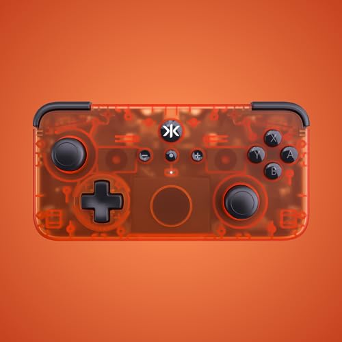 CRKD NEO S - Wireless Collectible Controller Compatible with Nintendo Switch, PC, Mobile & Smart TV Gaming (Orange Zest) von CRKD