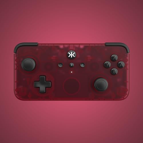 CRKD Neo S - Wireless Collectible Controller Compatible with Nintendo Switch, PC, Mobile & Smart TV Gaming (Atomic Red) von CRKD