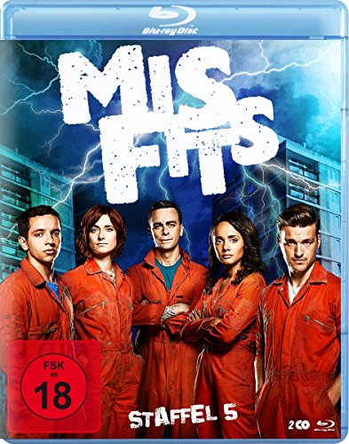 Misfits - Staffel 5 [Blu-ray] von CROME,KARLA/GILGUN,JOSEPH/MCMULLEN,NATHAN