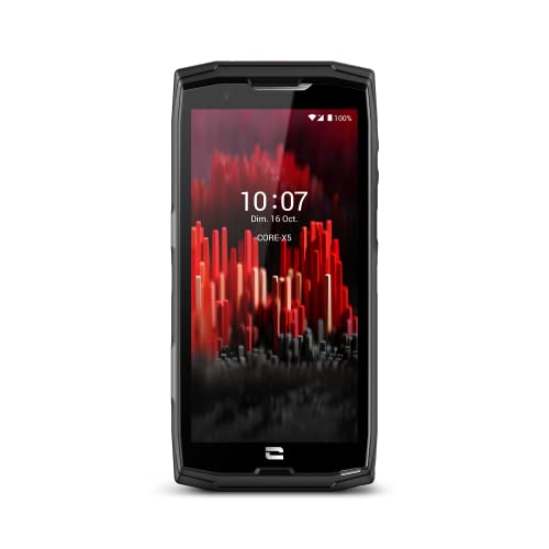 CROSSCALL Core-X5 Unlocked Smartphone 4G+ (Bildschirm: 5,45 Zoll – 64 GB – Dual Nano-SIM – Android 11 – 48 MP), Schwarz von CROSSCALL