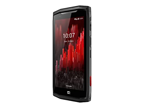 CROSSCALL Smartphone Core-M5 (6,5" Display, 64GB, 4G, Android, 13 MP, Dual Nano-SIM), Schwarz von CROSSCALL