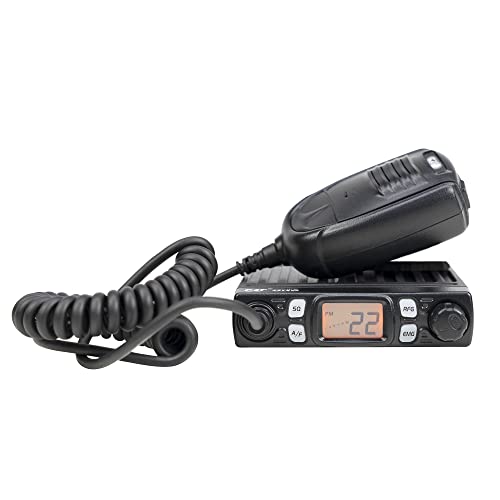 CRT-CB-Funkgerät One V, mit Vox, S-Meter, 4 W, ASQ, 12 V, HF-Verstärkung von CRT