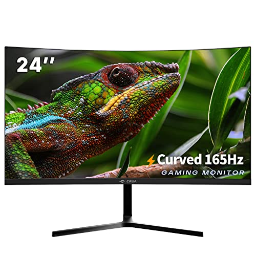 CRUA Curved Gaming-Monitor (1K 180HZ, 24 Zoll) von CRUA