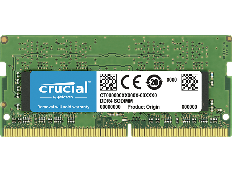 CRUCIAL 3200 MT/s SODIMM 260pin Arbeitsspeicher 8 GB DDR4 von CRUCIAL
