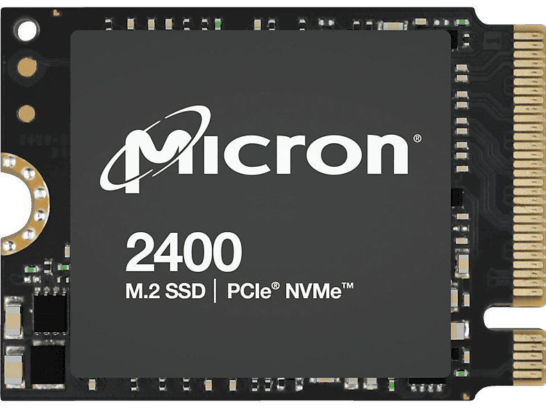 CRUCIAL Micron 2400 NVMe M.2 Non-SED Festplatte, 2000 GB SSD via PCIe, intern von CRUCIAL