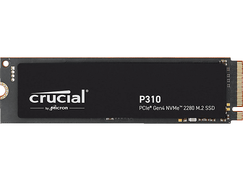 CRUCIAL P310 2280 Gen4 Festplatte, 500 GB SSD M.2 via NVMe, intern CRUCIAL P310 2280 Gen4 Festplatte, 500 GB SSD M.2 via NVMe, intern von CRUCIAL