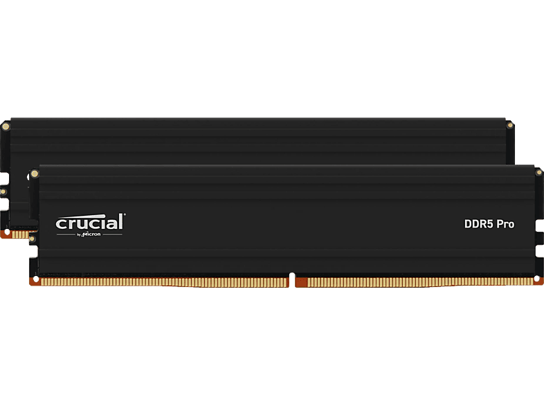 CRUCIAL Pro 2x16GB UDIMM CL48 Arbeitsspeicher 32 GB DDR5 von CRUCIAL